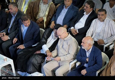 مراسم سالروز فتح خرمشهر با حضور رئیس مجلس- عکس استانها تسنیم