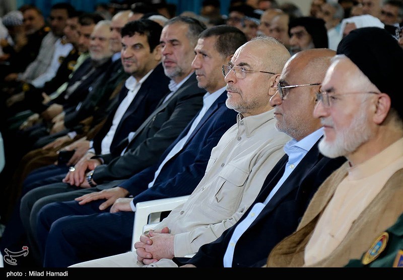 مراسم سالروز فتح خرمشهر با حضور رئیس مجلس- عکس استانها تسنیم