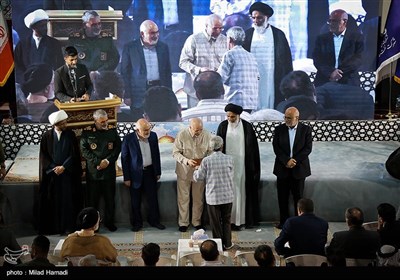 مراسم سالروز فتح خرمشهر با حضور رئیس مجلس- عکس استانها تسنیم