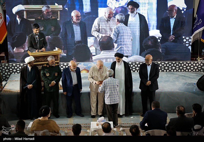 مراسم سالروز فتح خرمشهر با حضور رئیس مجلس- عکس استانها تسنیم