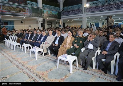 مراسم سالروز فتح خرمشهر با حضور رئیس مجلس- عکس استانها تسنیم