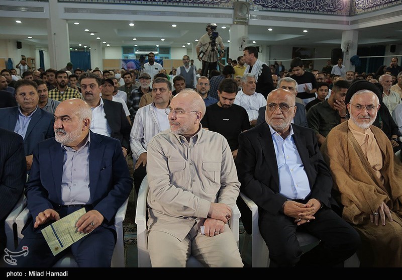 مراسم سالروز فتح خرمشهر با حضور رئیس مجلس- عکس استانها تسنیم
