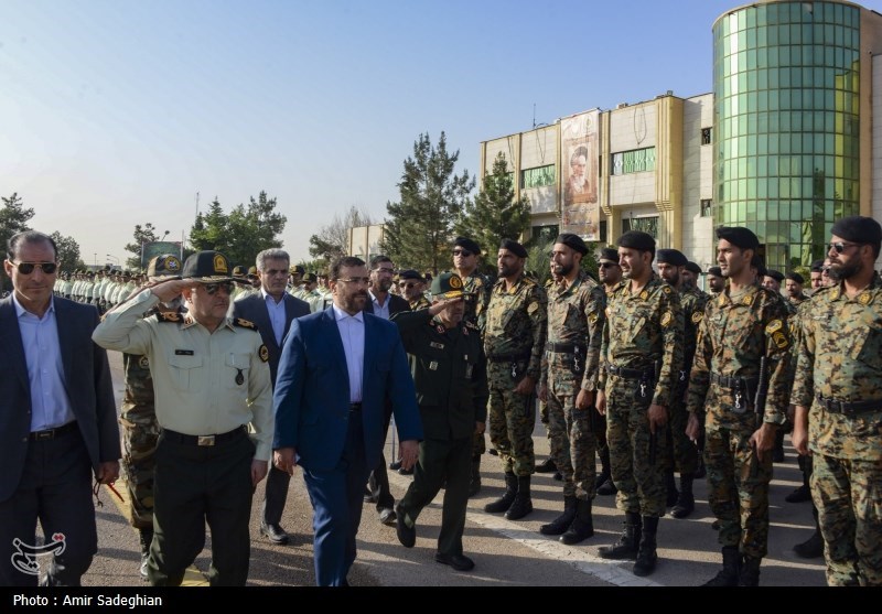 مراسم صبحگاه مشترک نیروهای مسلح فارس برگزار شد