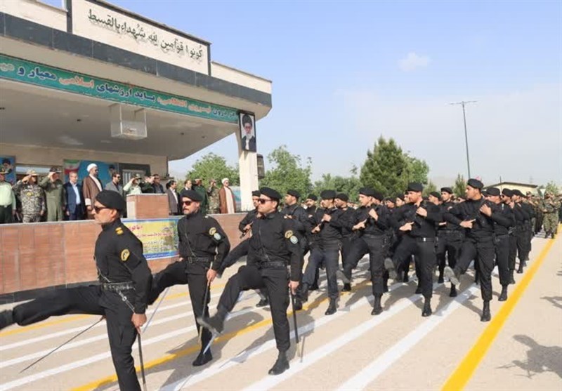همدان،نيروهاي،استان،شهدا،مسلح،مقدس،انتظامي،مراسم،دفاع،صبحگاه ...