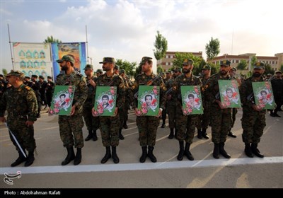 مراسم صبحگاه مشترک نیروهای‌ مسلح - همدان