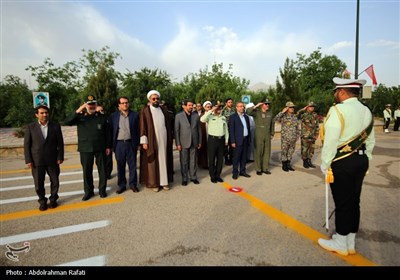مراسم صبحگاه مشترک نیروهای‌ مسلح - همدان