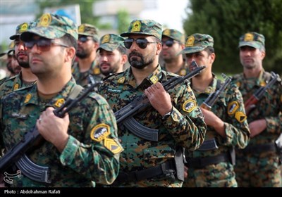 مراسم صبحگاه مشترک نیروهای‌ مسلح - همدان