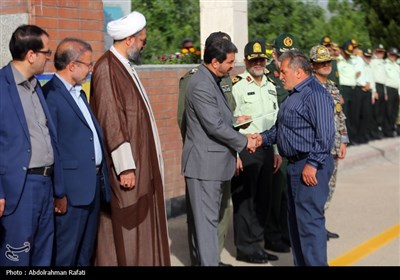 مراسم صبحگاه مشترک نیروهای‌ مسلح - همدان