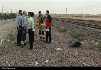 ريلي،حريم،مرگ،انتهاي،گلستان،خطوط،محدوده،وقوع،حادثه،برخورد،تس ...