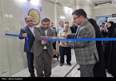 افتتاح مرکز نیکوکاری دوخت لباس امین با حضور مدیرکل کمیته امداد