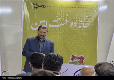 افتتاح مرکز نیکوکاری دوخت لباس امین با حضور مدیرکل کمیته امداد