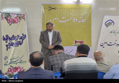 افتتاح مرکز نیکوکاری دوخت لباس امین با حضور مدیرکل کمیته امداد