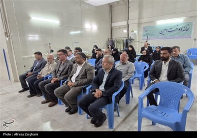 افتتاح مرکز نیکوکاری دوخت لباس امین با حضور مدیرکل کمیته امداد