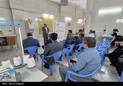افتتاح مرکز نیکوکاری دوخت لباس امین با حضور مدیرکل کمیته امداد