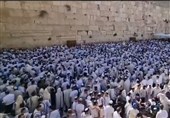 تعرض شهرکنشینان صهیونیست به مسجدالاقصی