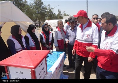 مانور امداد و نجات زلزله در کرمانشاه