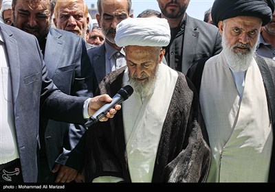 مراسم تشییع حجت الاسلام و المسلمین یوسف پور در قم