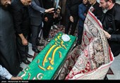 مراسم تشییع حجت الاسلام و المسلمین یوسف پور در قم