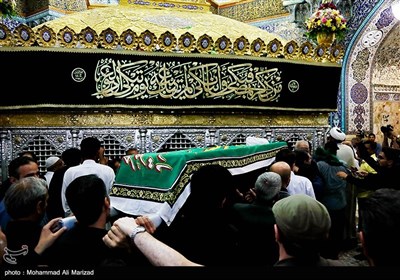 مراسم تشییع حجت الاسلام و المسلمین یوسف پور در قم
