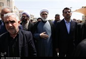 مراسم تشییع حجت الاسلام و المسلمین یوسف پور در قم