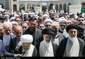 مراسم تشییع حجت الاسلام و المسلمین یوسف پور در قم