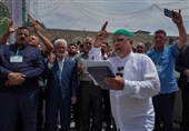 تصاویر/ تشرف موکبداران عراقی به حرم امام رضا علیهالسلام