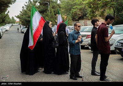اجتماع دانشجویی در حمایت از حق غنی‌سازی اورانیوم