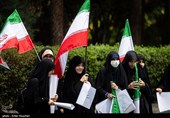 اجتماع دانشجویی در حمایت از حق غنی‌سازی اورانیوم