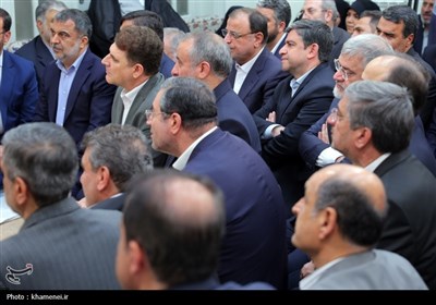 دیدار وزیر کشور و استانداران با رهبر معظم انقلاب