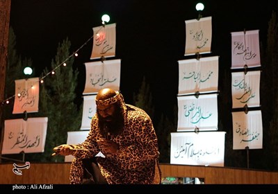 نخستین شب از دوازدهمین سوگواره ملی تعزیه ده‌زیار