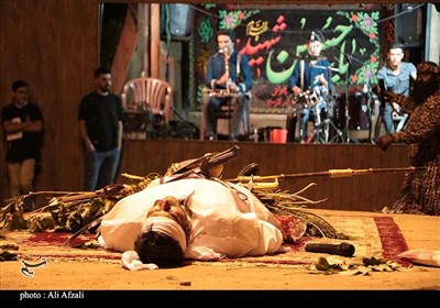 نخستین شب از دوازدهمین سوگواره ملی تعزیه ده‌زیار
