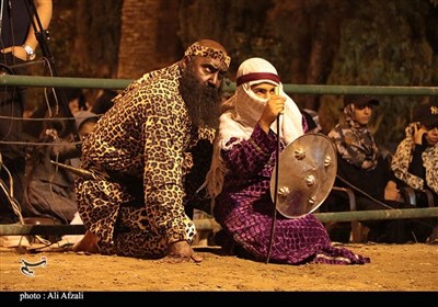 نخستین شب از دوازدهمین سوگواره ملی تعزیه ده‌زیار