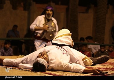 نخستین شب از دوازدهمین سوگواره ملی تعزیه ده‌زیار