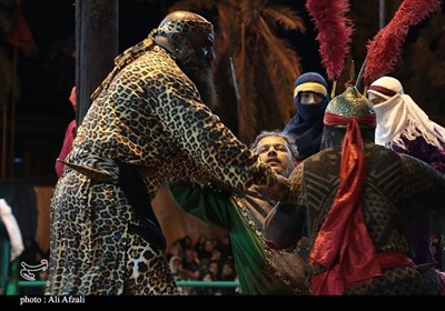 نخستین شب از دوازدهمین سوگواره ملی تعزیه ده‌زیار