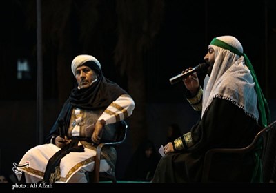 نخستین شب از دوازدهمین سوگواره ملی تعزیه ده‌زیار