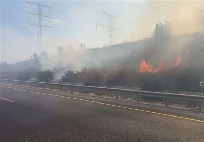  آتش سوزی گسترده در اطراف قدس؛ بحران در بزرگراه‌های اسرائیل 