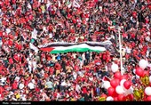 تبریز در تب قهرمانی؛ قلب‌ها با فلسطین تپید