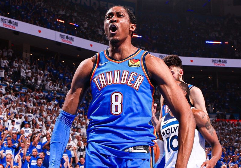  صعود تاندِر به فینال NBA با برتری قاطع مقابل مینه‌سوتا 