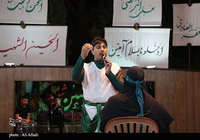 تعزیه‌خوانی یزدی‌ها در سوگواره ملی تعزیه ده‌زیار 