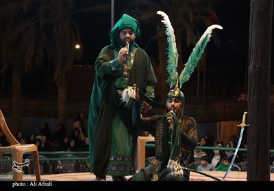 تعزیه‌خوانی یزدی‌ها در سوگواره ملی تعزیه ده‌زیار 