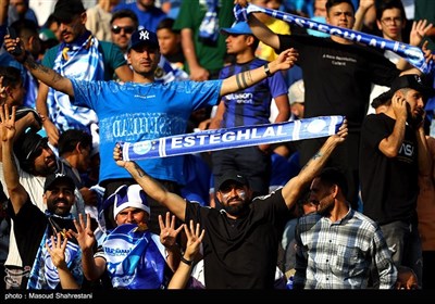 در حاشیه فینال جام حذفی فوتبال استقلال - ملوان