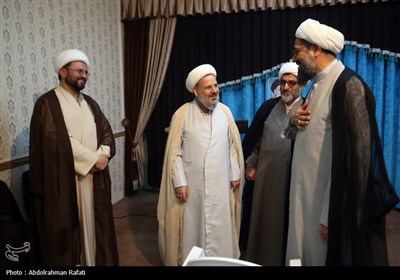 مراسم تودیع و معارفه مدیرکل تبلیغات اسلامی استان همدان