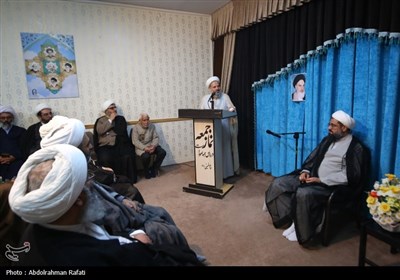 مراسم تودیع و معارفه مدیرکل تبلیغات اسلامی استان همدان