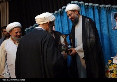 مراسم تودیع و معارفه مدیرکل تبلیغات اسلامی استان همدان