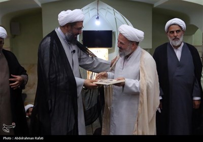 مراسم تودیع و معارفه مدیرکل تبلیغات اسلامی استان همدان