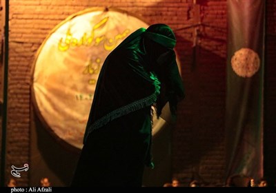 تعزيه،شب،حضرت،زهرا،شهادت،مادر،مجلس،اجراي،سوگواره،چهارمين،شهي ...