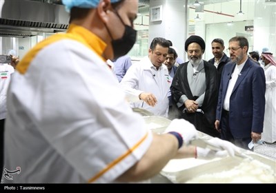 بازدید از آشپزخانه مرکزی مکه