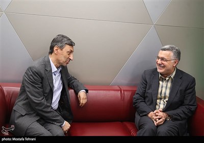  سید پرویز فتاح رئیس ستاد اجرایی فرمان امام و محمدرضا ظفرقندی وزیر بهداشت، درمان و آموزش پزشکی