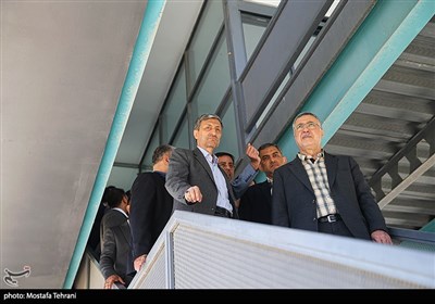  سید پرویز فتاح رئیس ستاد اجرایی فرمان امام و محمدرضا ظفرقندی وزیر بهداشت، درمان و آموزش پزشکی