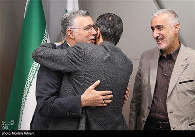 سید پرویز فتاح رئیس ستاد اجرایی فرمان امام و محمدرضا ظفرقندی وزیر بهداشت، درمان و آموزش پزشکی